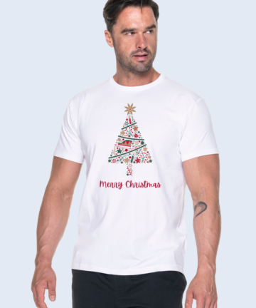 Koszulka świąteczna choinka