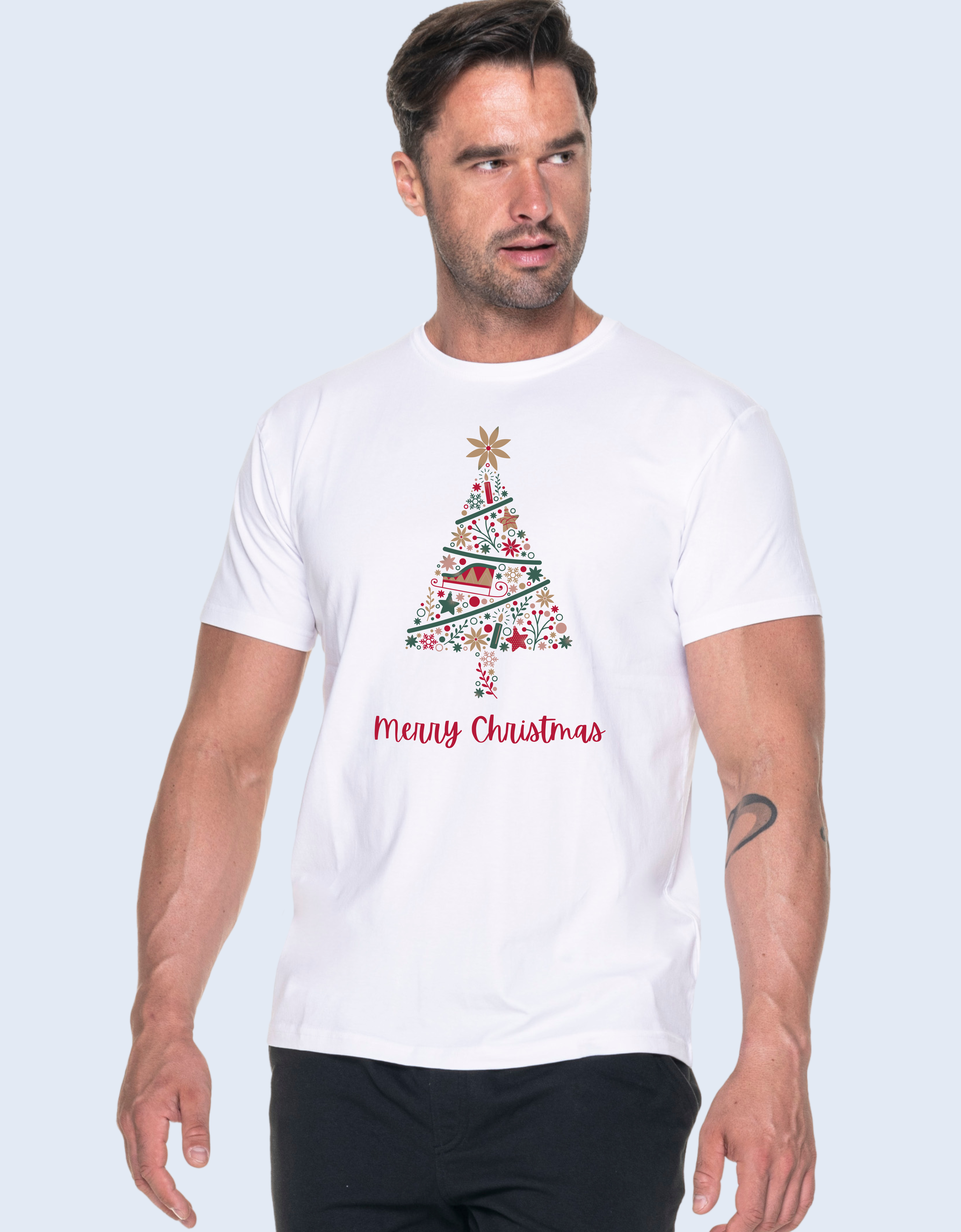 Koszulka świąteczna choinka