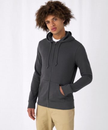 Bluza z kapturem z zamkiem