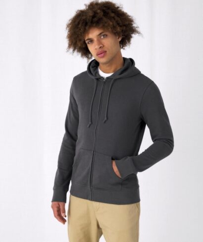 Bluza z kapturem z zamkiem